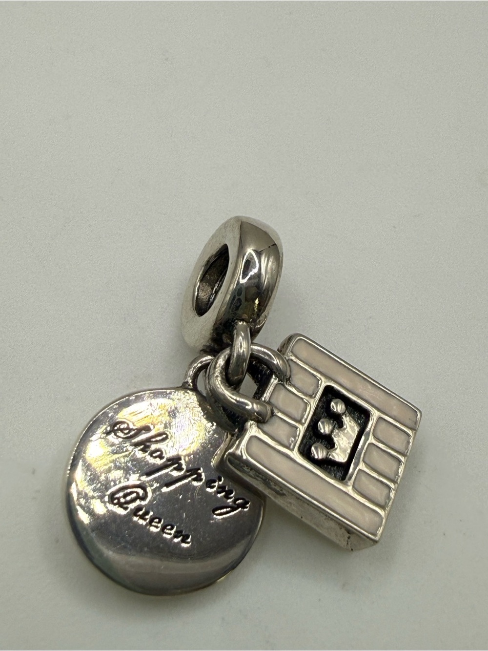 Pandora 2pc Shopping Queen Ever Popular Charm